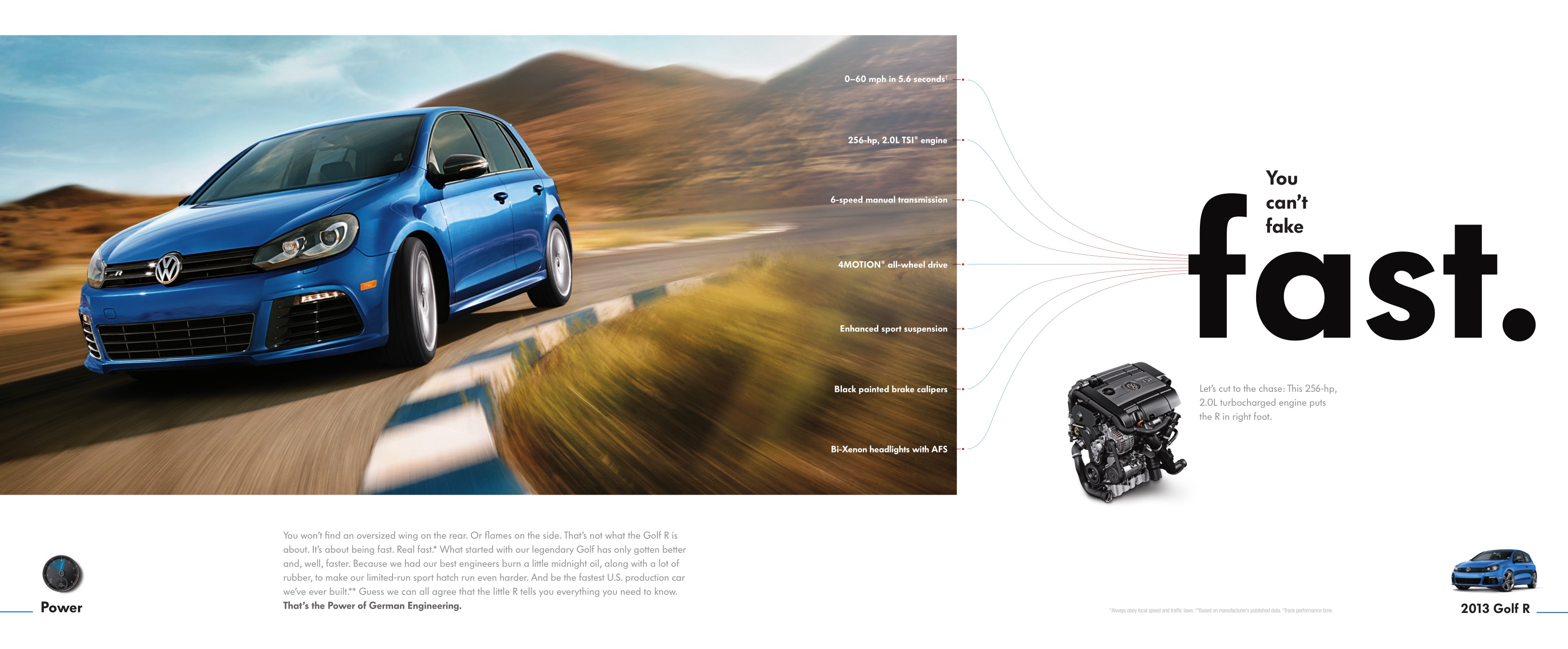 2013 VW Golf R Brochure Page 5